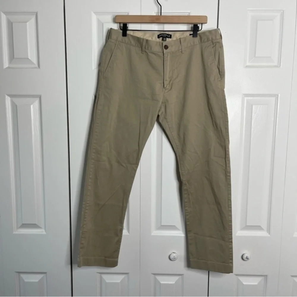 J. Crew Mercantile Flex Fit‎ Slim Khaki Chinos Men's 34x30 Stretch Preppy